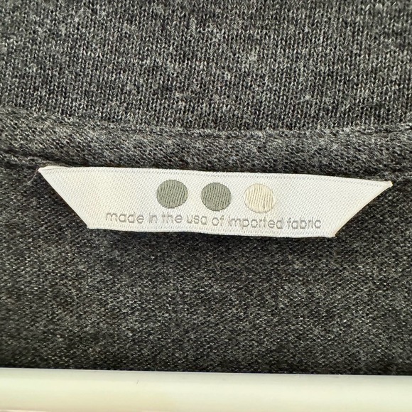 Three Dots Asymmetrical V-Neck Women’s Top Large - Picture 3 of 5